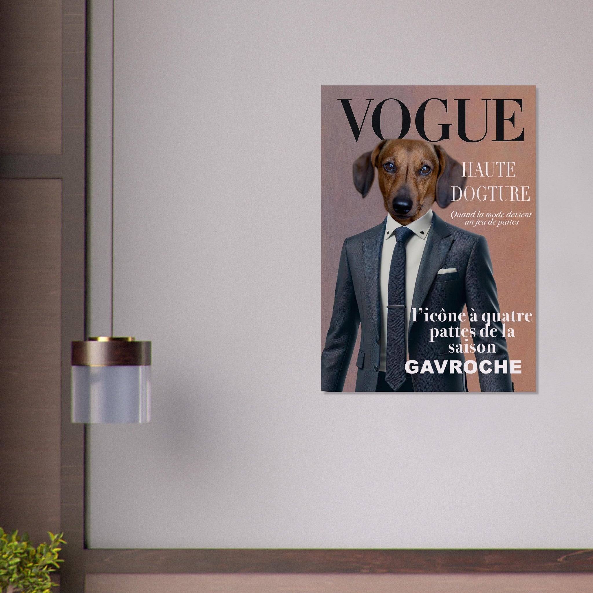 Comment décorer votre salon avec un portrait animal personnalisé