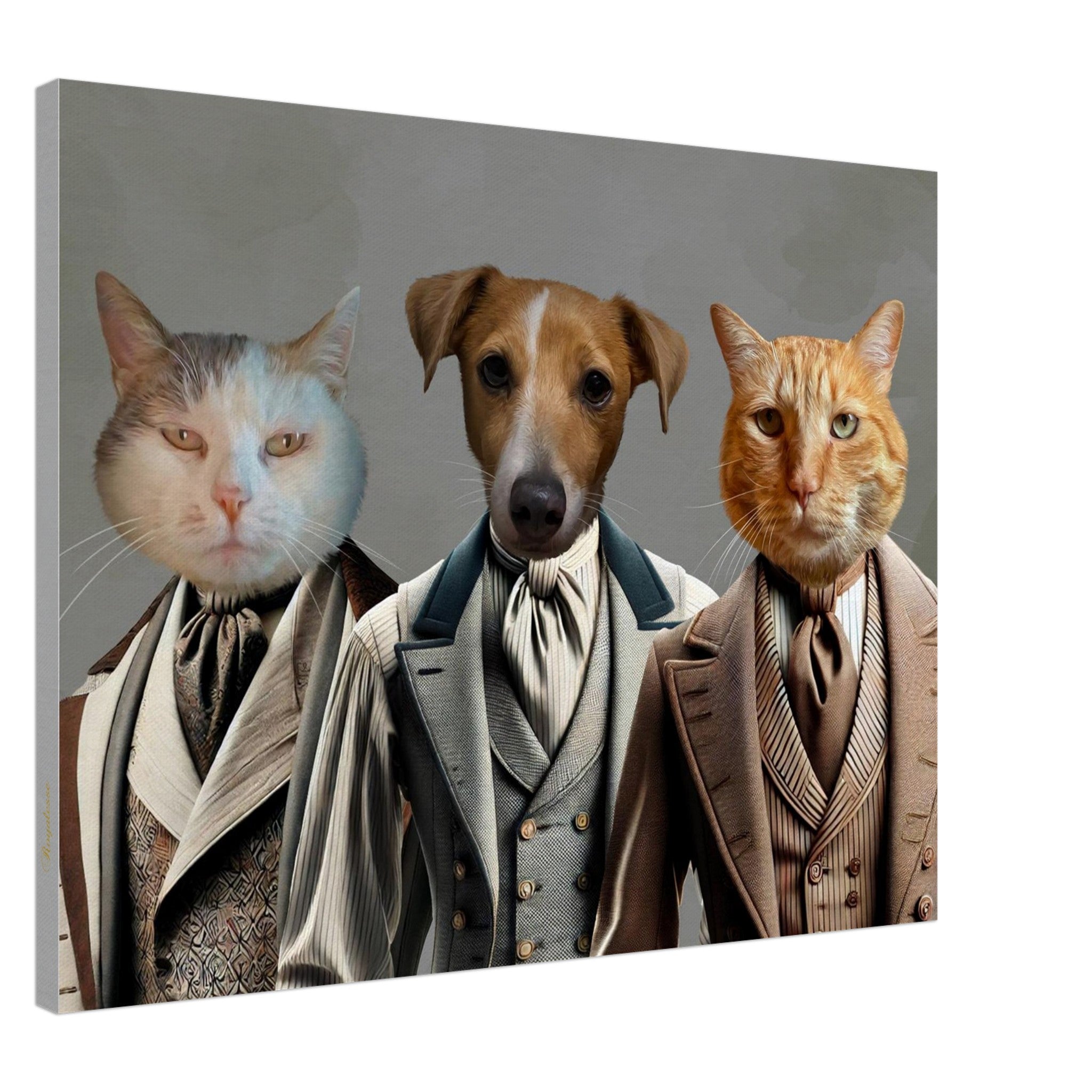 Décoration minimaliste : Comment un portrait d'animal peut devenir la pièce maîtresse.