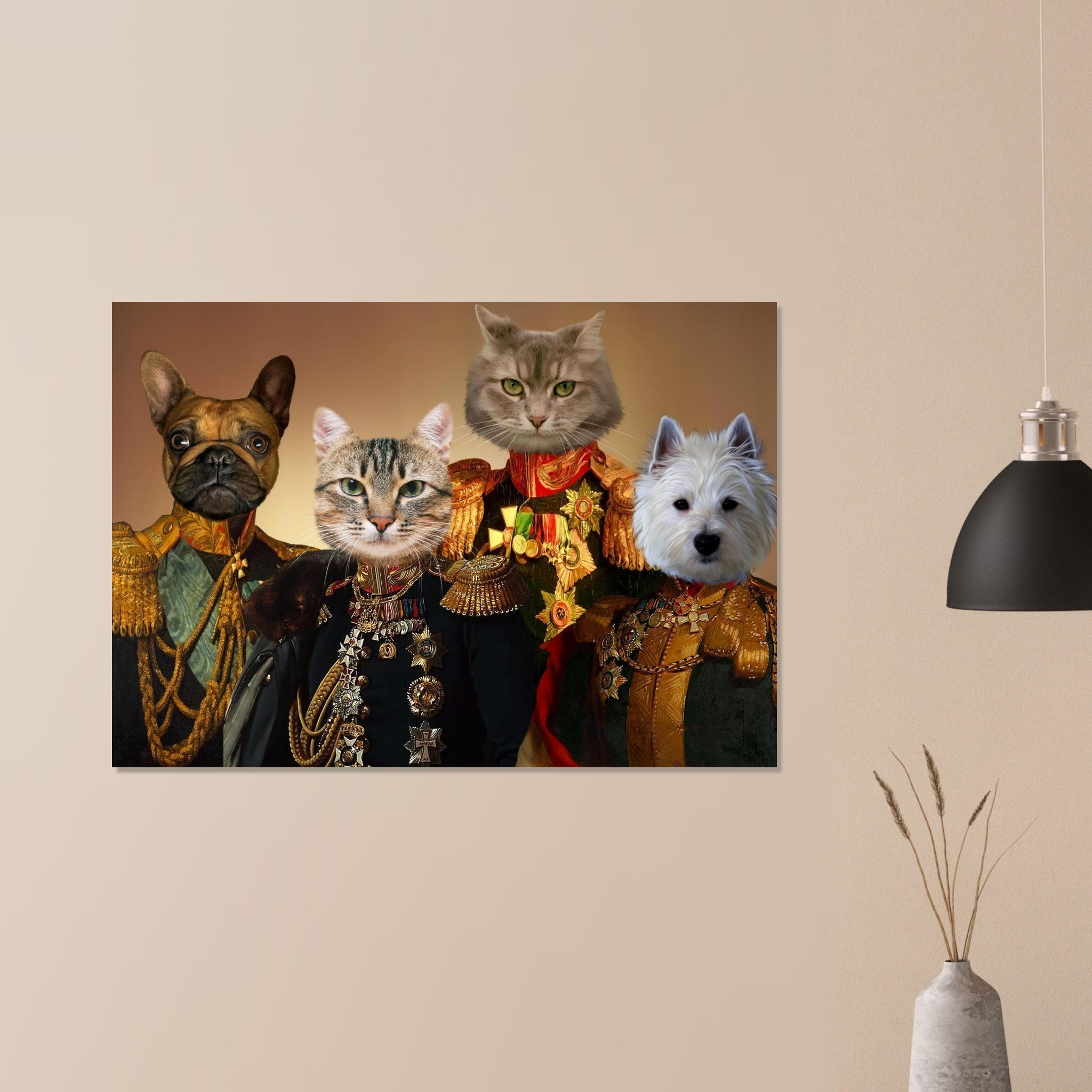 Comment choisir la taille idéale de votre poster ou toile animal personnalisée pour sublimer votre intérieur