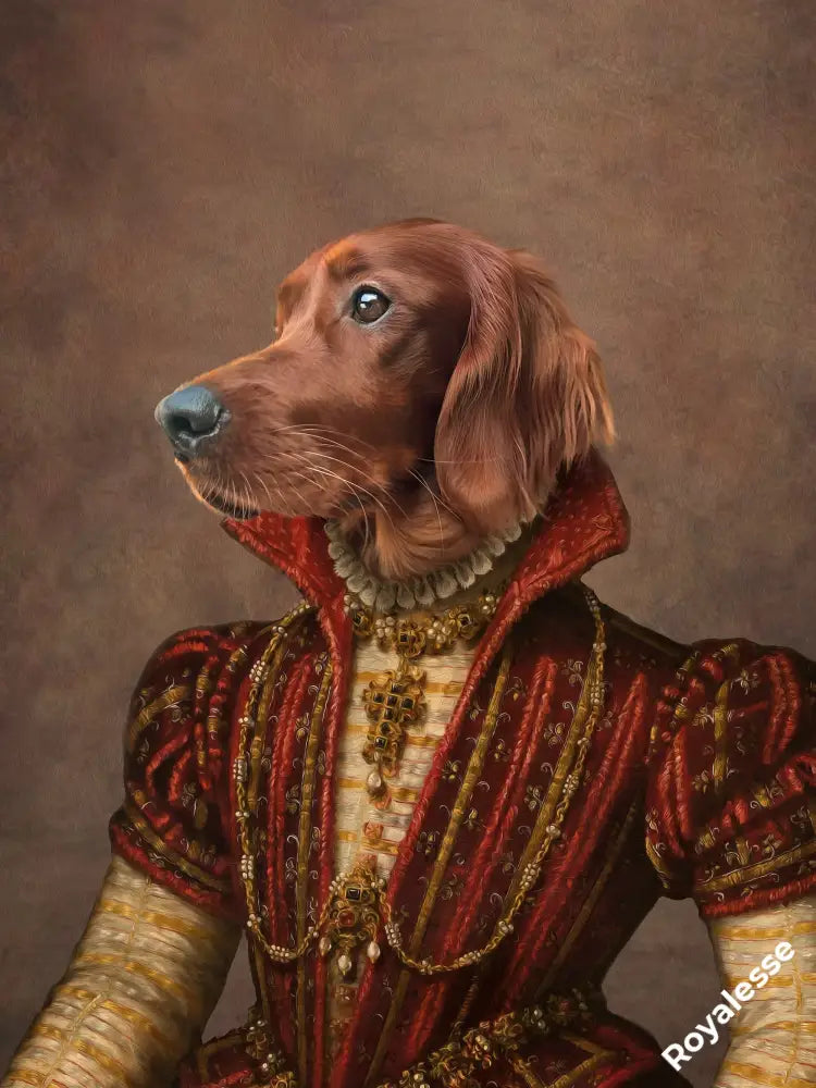 collection de portraits animaux en aristocrates