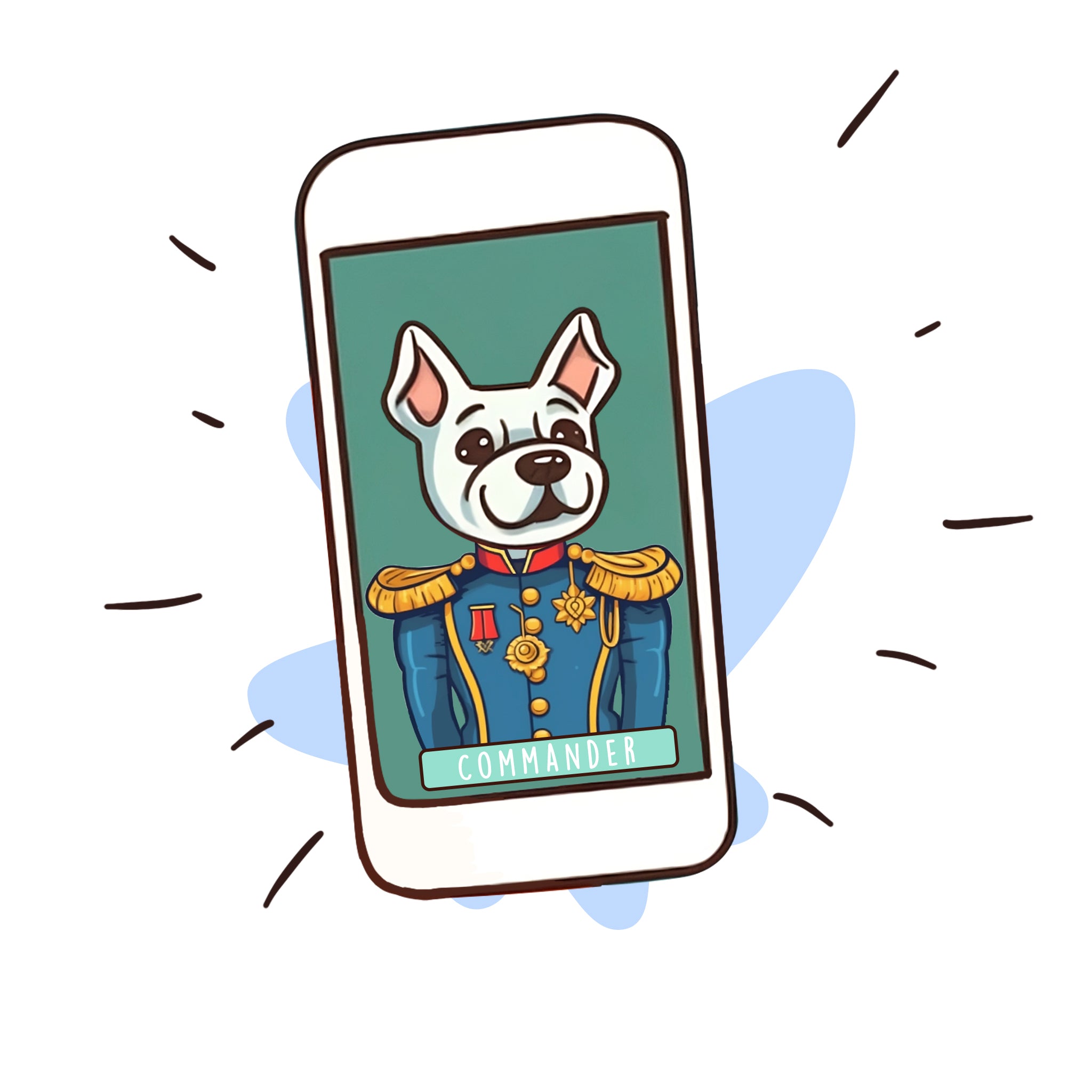 valider l'aperçu du poster personnalisé chat ou chien
