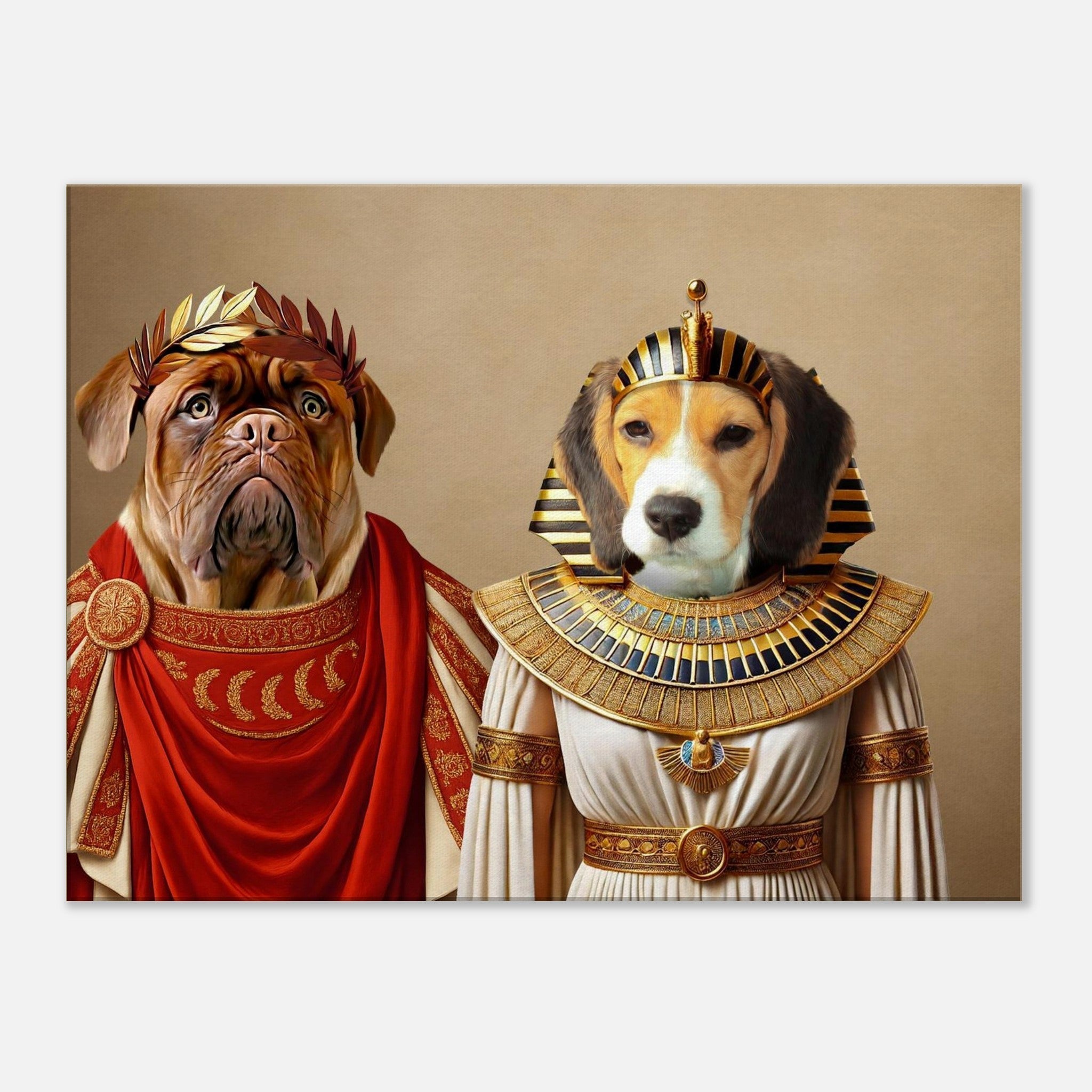 Poster ou toile personnalisée : comment choisir le support idéal pour votre portrait d'animal