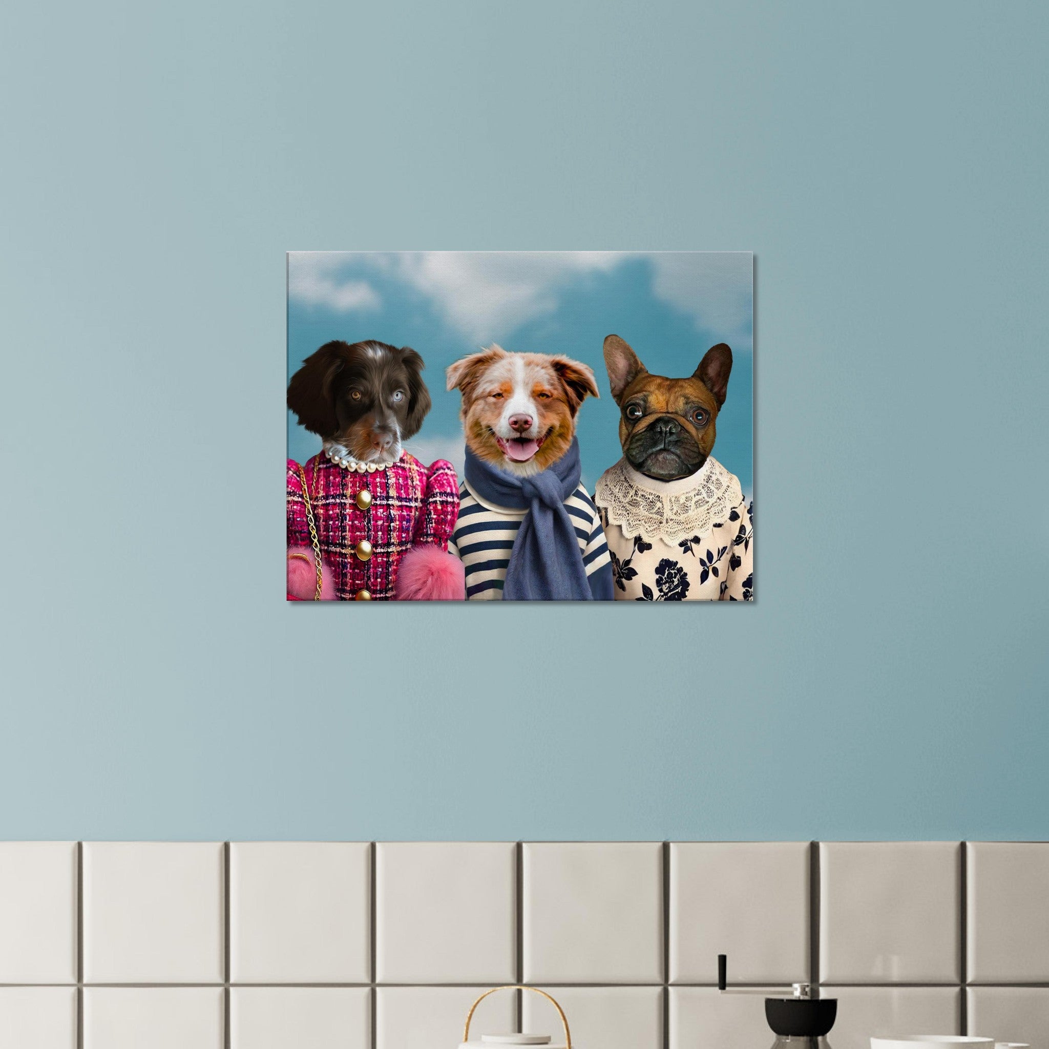 Comment intégrer un portrait de votre animal dans une décoration moderne ?