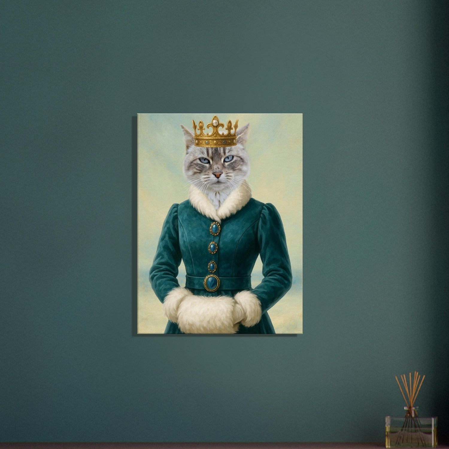 Les secrets d'une décoration murale réussie avec des portraits d'animaux.