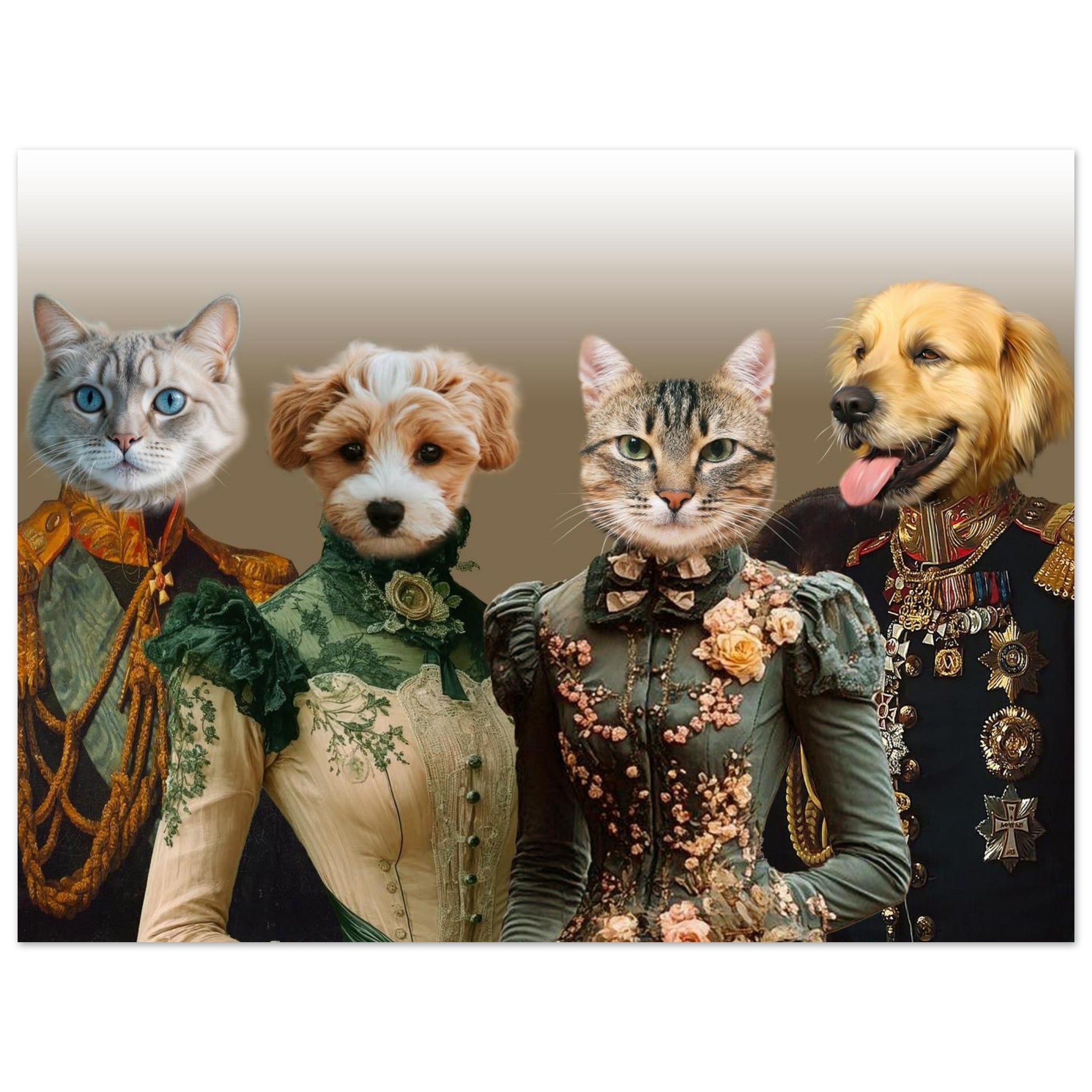 Quatre animaux