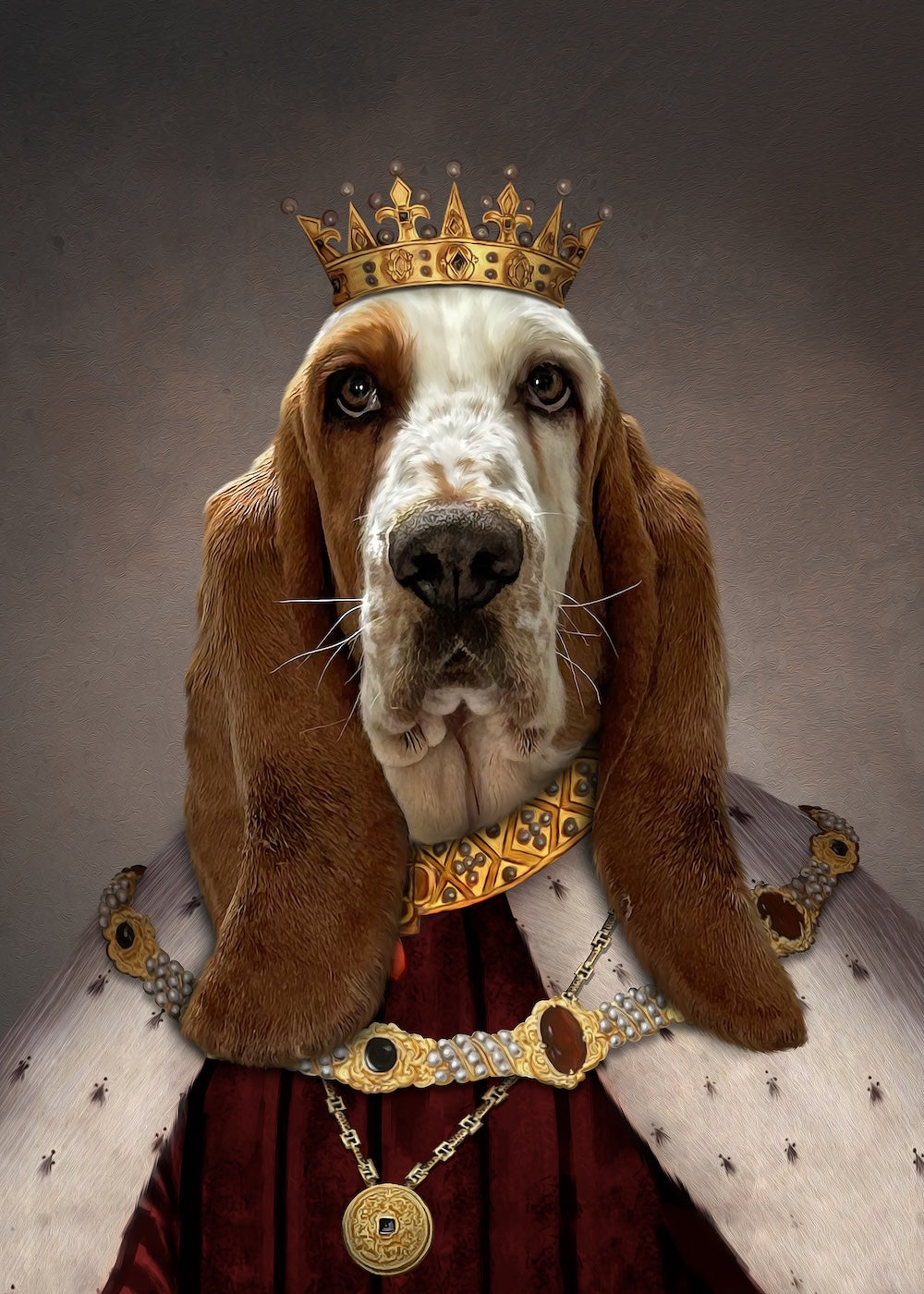 17 portraits personnalisés de Basset Hound