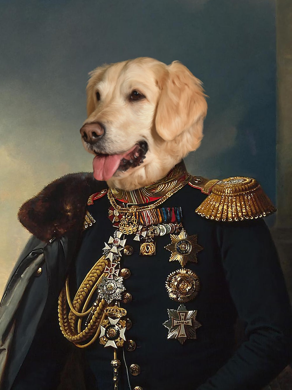 25 portraits personnalisés de Golden Retriever