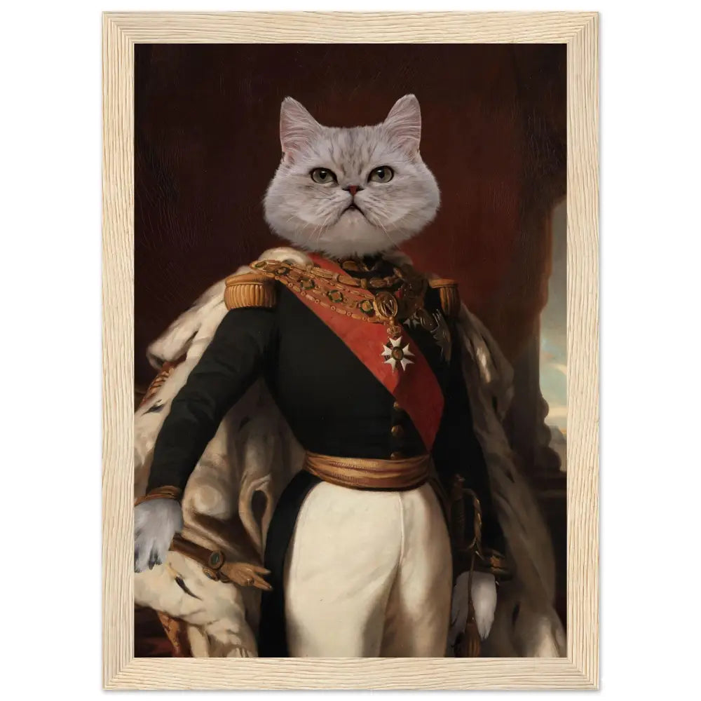 tableau personnalisé chat chien EMPEREUR - Royalesse